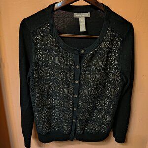 Banana Republic lace front sweater